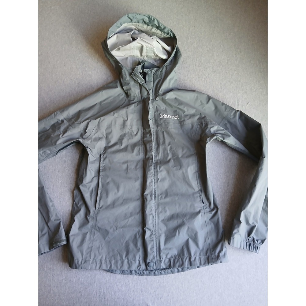 Marmot Jacket Womens XS Pre Cip Hooded Windbreaker Taped Seams Hiking Rain